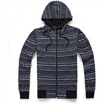 Justyle 新品印花连帽卫衣 40113001 蓝色 S码深度评测与市场行情解析